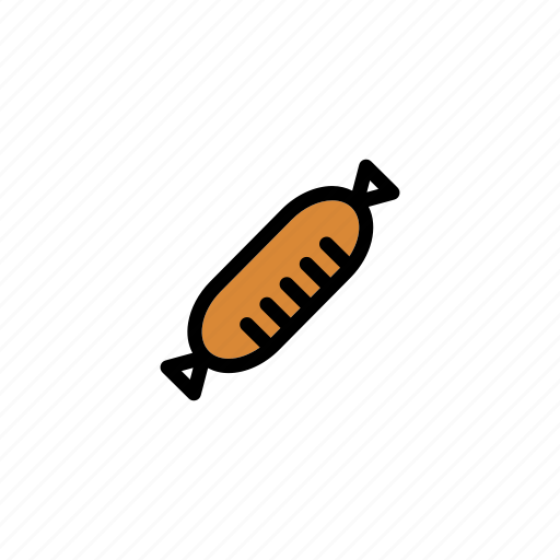 Color, food, sausage, set, vector icon - Download on Iconfinder