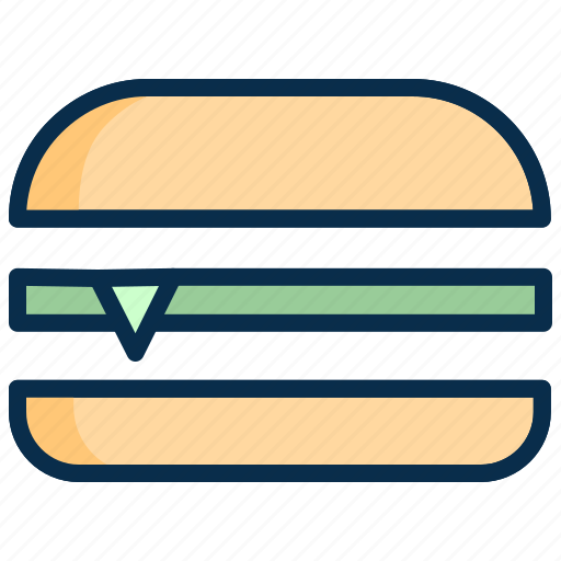 Breakfast, burger, fastfood, food, ham, meal, snack icon - Download on Iconfinder