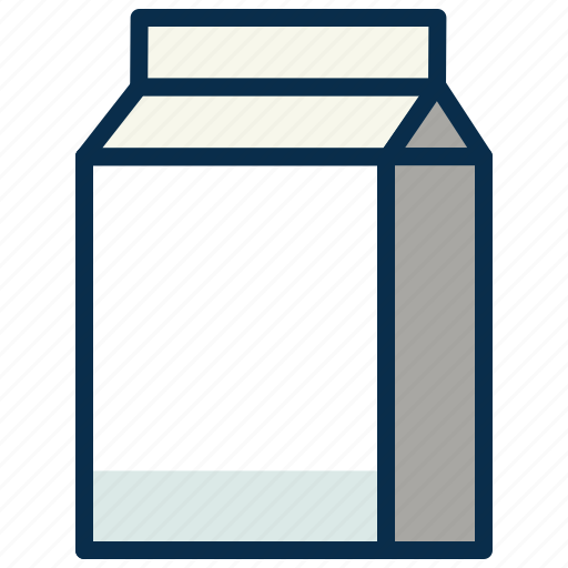 Carton, container, drink, juice can, milk, pack, restaurant icon - Download on Iconfinder