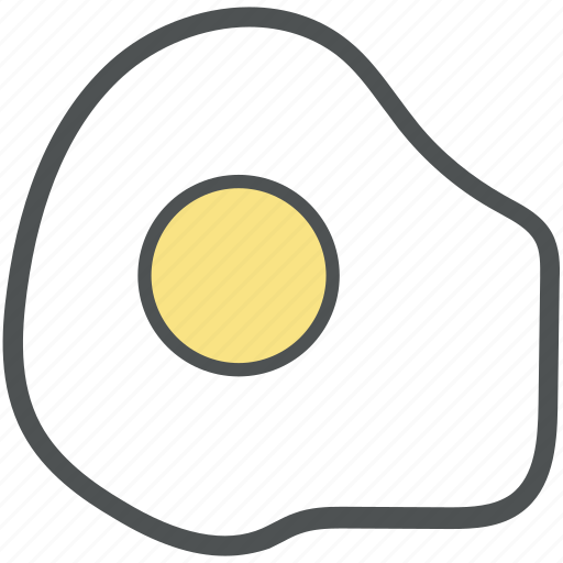 Breakfast, egg, food, fried egg, healthy diet, protein icon - Download on Iconfinder