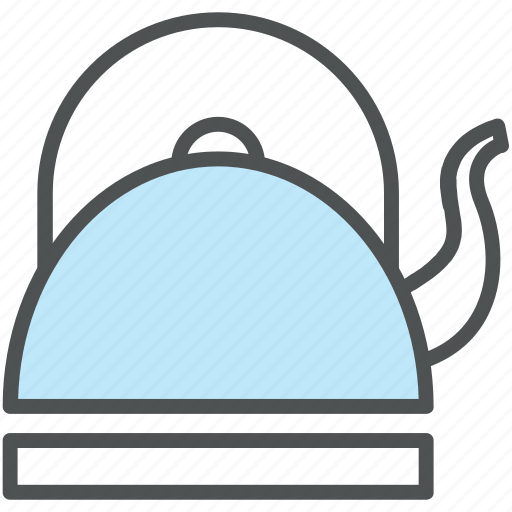 Kettle, kitchen appliance, kitchen utensil, teakettle, teapot icon - Download on Iconfinder
