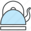 kettle, kitchen appliance, kitchen utensil, teakettle, teapot 