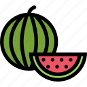 food, fruit, grocery store, meat, vegetable, watermelon