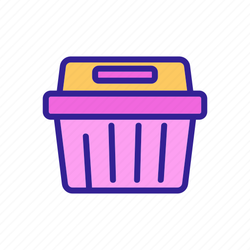 Container, food, package, plastic, rectangular, storaging, transportation icon - Download on Iconfinder