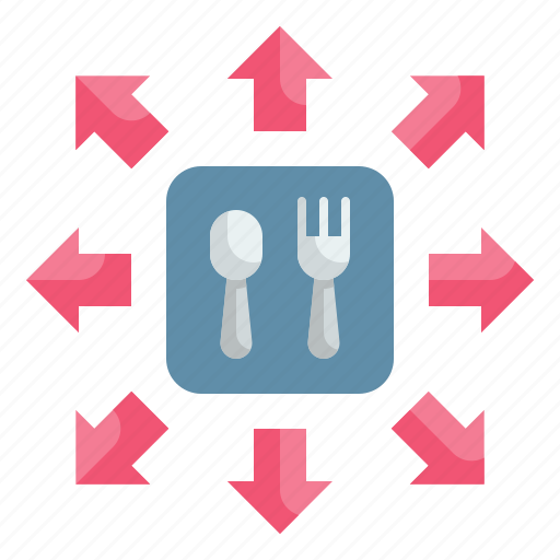 Distribution, distributed, food, shipment, shipping icon - Download on Iconfinder
