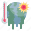 global, warming, temperature, thermometer 