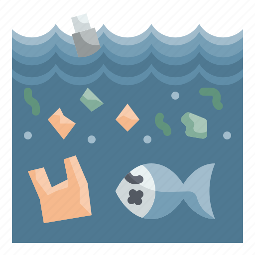 Pollution, water, plastic, garbage, dirty icon - Download on Iconfinder