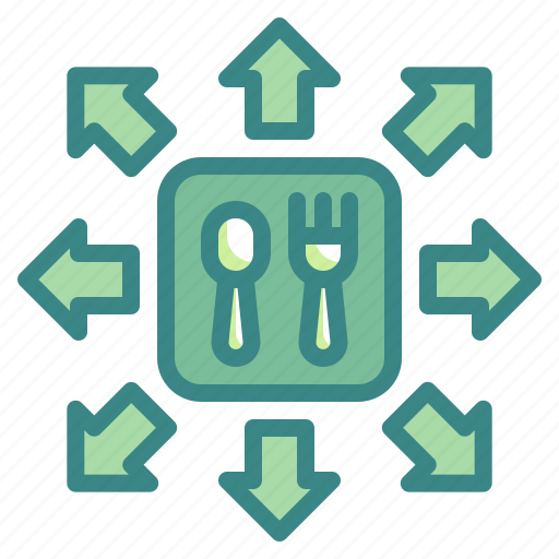 Distribution, distributed, food, shipment, shipping icon - Download on Iconfinder