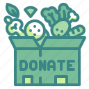 donate, donation, food, charity, supplies