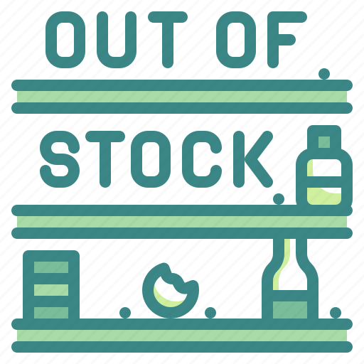 Out, of, stock, lack, sold icon - Download on Iconfinder