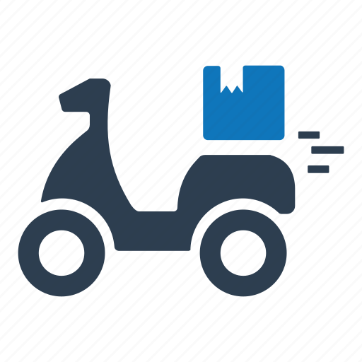 Delivery, food, scooter icon - Download on Iconfinder