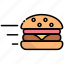burger, fast-food, hamburger, junk-food, delivery, food delivery, food 