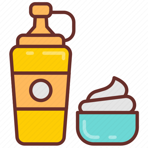 Mayonnaise, salad, cream, dressing, sauce, egg icon - Download on Iconfinder