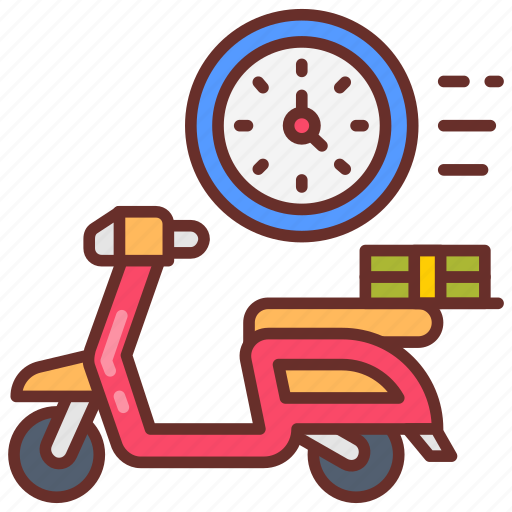 Fast, delivery, early, cargo, pizza, food, supply icon - Download on Iconfinder