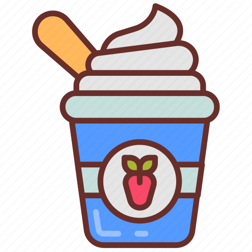 Yogurt, greek, sweet, dairy, product, buttermilk icon - Download on Iconfinder