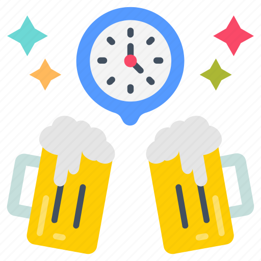 Happy, hour, cocktail, drinking, marry, time, wine icon - Download on Iconfinder