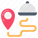 food, delivery, location, online, tracing