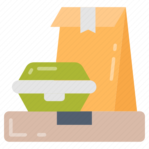 Food, delivery, box, lunch, fast icon - Download on Iconfinder