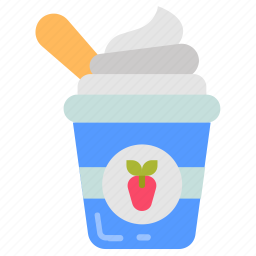 Yogurt, greek, sweet, dairy, product, buttermilk icon - Download on Iconfinder