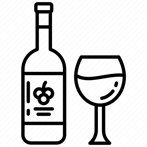 Wine, alcohol, liquor, beer, cocktail, drinking icon - Download on Iconfinder