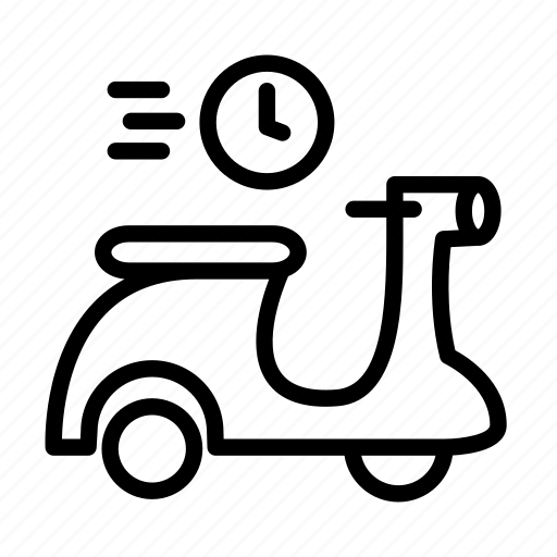 Fast delivery, deliveryfood delivery, delivery man, delivery bike, motorcycle, motorbike, takeaway icon - Download on Iconfinder