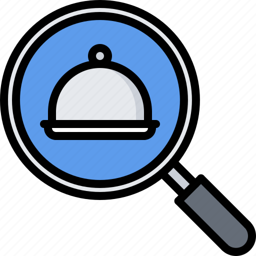 Cloche, delivery, eat, food, restaurant, search icon - Download on Iconfinder