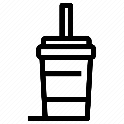 Drink, milkshake, beverage, soft, glass, thickshake icon - Download on Iconfinder