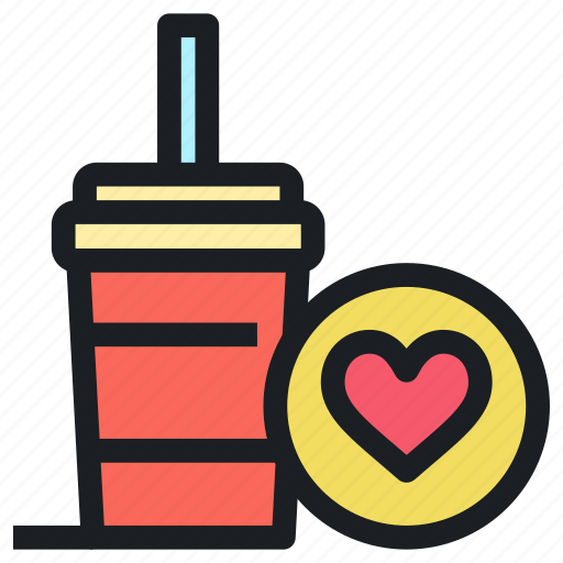 Drink, milkshake, beverage, soft, glass, thickshake, like icon - Download on Iconfinder