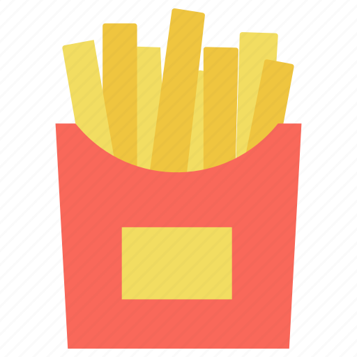 French, fries, food, package, fast, snacks, potato icon - Download on Iconfinder