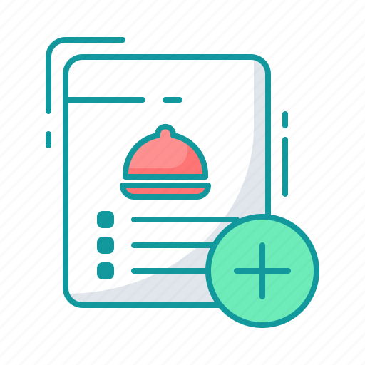 Add, bill, food, food delivery, meal, restaurant icon - Download on Iconfinder