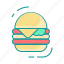 burger, food, food delivery, meal, restaurant 