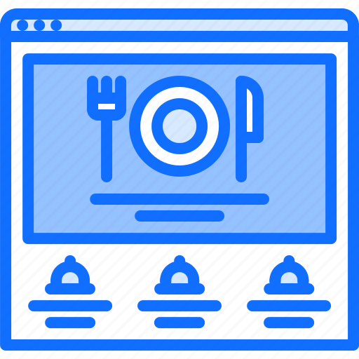 Delivery, eat, food, restaurant, shop, website icon - Download on Iconfinder