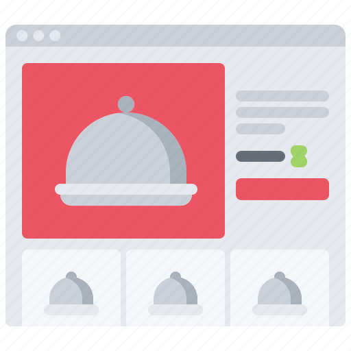 Card, cloche, delivery, eat, food, restaurant icon - Download on Iconfinder