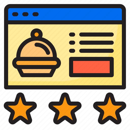 Delivery, food, online, rating, star icon - Download on Iconfinder