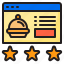delivery, food, online, rating, star 