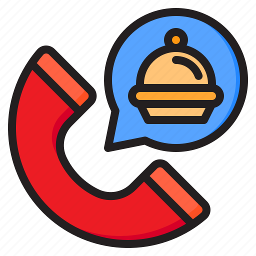 Call, delivery, food, package, phone icon - Download on Iconfinder