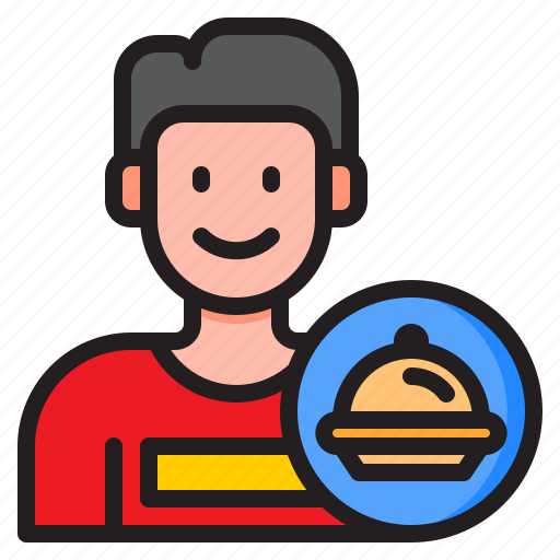 Delivery, food, man, package, shipping icon - Download on Iconfinder