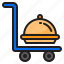 cart, delivery, food, logistic, shipping 