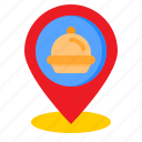 delivery, food, location, map, shipping