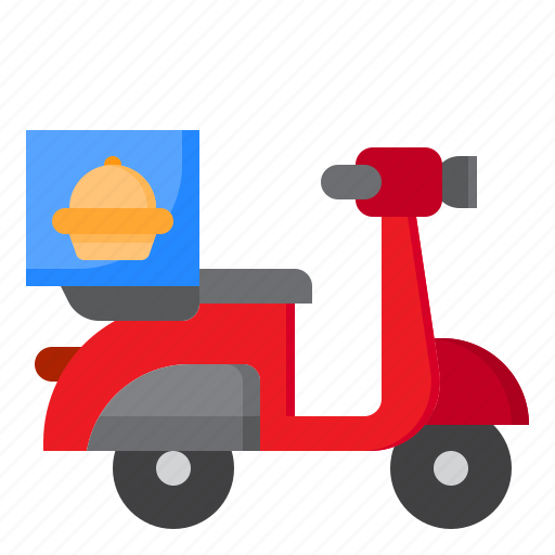 Delivery, food, motorcycle, package, shipping icon - Download on Iconfinder