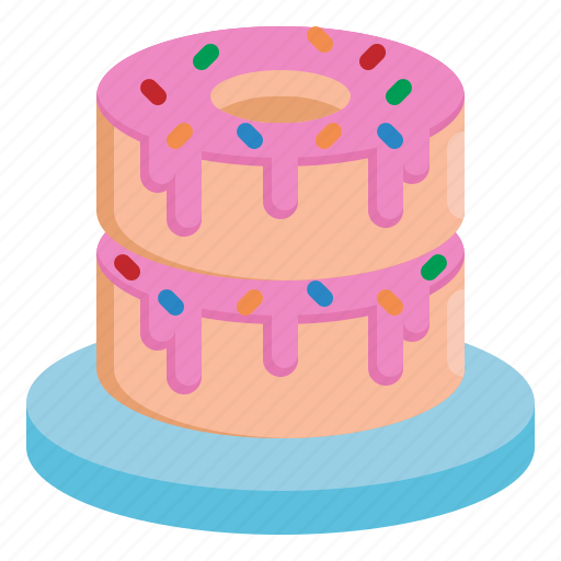 Donut, food, sweet, dessert, doughnut icon - Download on Iconfinder