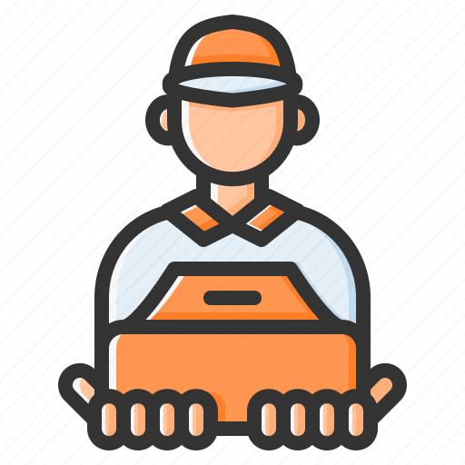 Courier, delivery, box, package, shipping, shipment, parcel icon - Download on Iconfinder