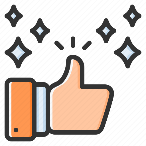 Thumb up, feedback, like, favorite, good, rating, hand gesture icon - Download on Iconfinder