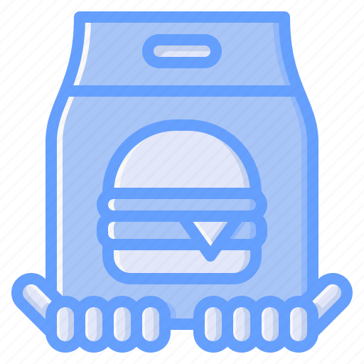 Food package, delivery, package, food, bag, food bag, box icon - Download on Iconfinder
