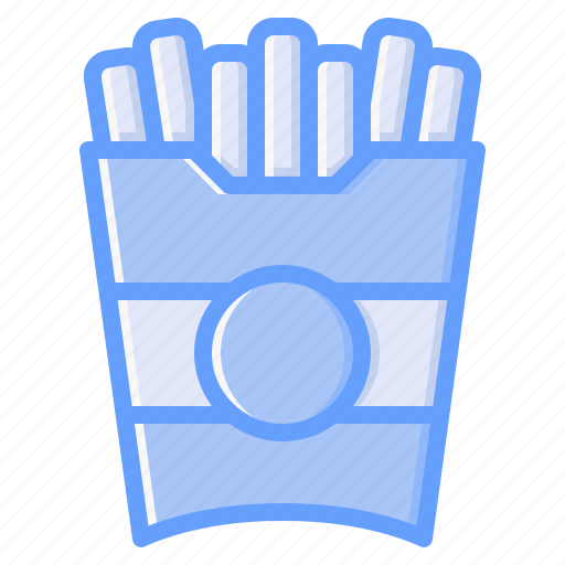French fries, potato fries, potato, snacks, fried, food, snack icon - Download on Iconfinder