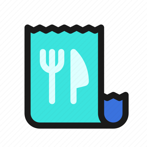Bill, invoice, food, order, restaurant, purchase, transaction icon - Download on Iconfinder