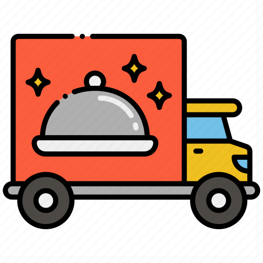 Delivery, food, truck icon - Download on Iconfinder