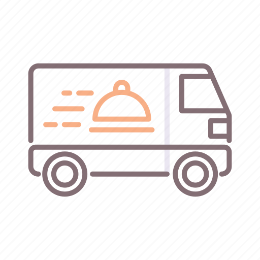 Delivery, food, truck, van icon - Download on Iconfinder