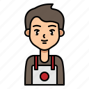 avatar, man, boy, seller, butcher, barista
