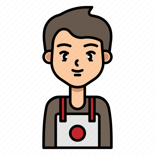 Avatar, man, boy, seller, butcher, barista icon - Download on Iconfinder